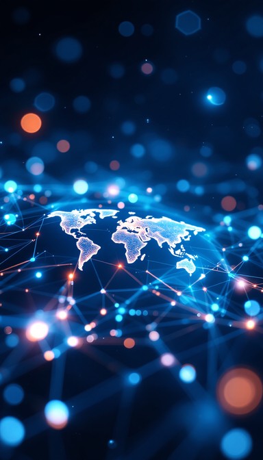 Free Connected Digital World Image - Digital, Network, Global ...