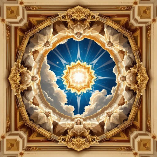 Free Celestial Baroque Masterpiece Image - Fresco, Renaissance, Baroque ...