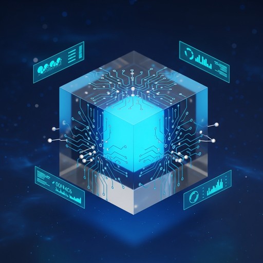 Free Glowing Tech Core Image - Cube, Futuristic, Digital | Download at ...