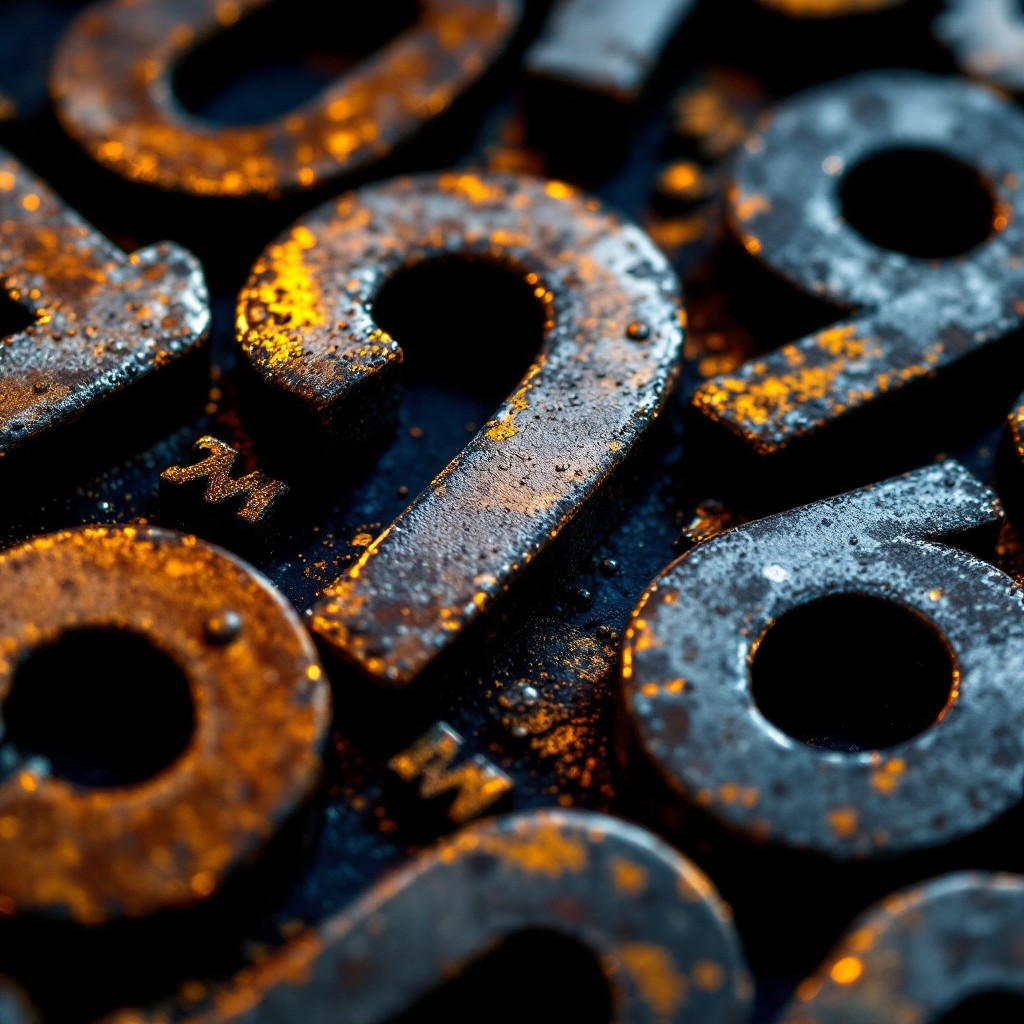 Free Rusty Numbers Close-up Photo - Macro, Rust, Metal | Download at ...