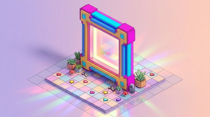 Free Pixel Art Paradise Image - Isometric, Pixel, Voxel | Download at ...