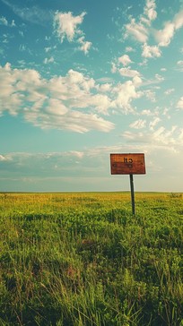 Free Rustic field sign Image - Field, Sign, Rustic | Download at StockCake