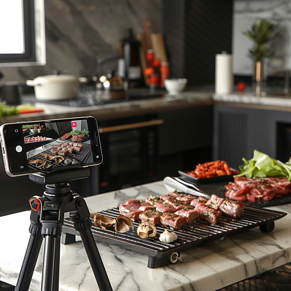Kitchen Video Set Free Cooking Video Setup Image - Cooking, Video, Smartphone | Download ...