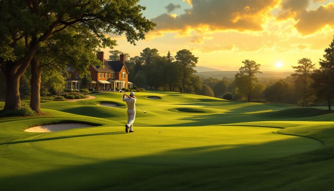 Free Sunset Golf Swing Image - Golf, Sunset, Fairway | Download at ...