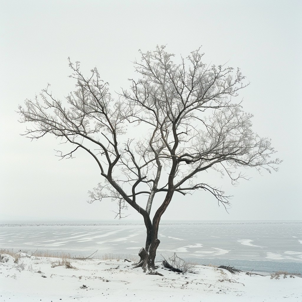 Free Solitary winter tree Image - Winter, Tree, Snow | Download at ...