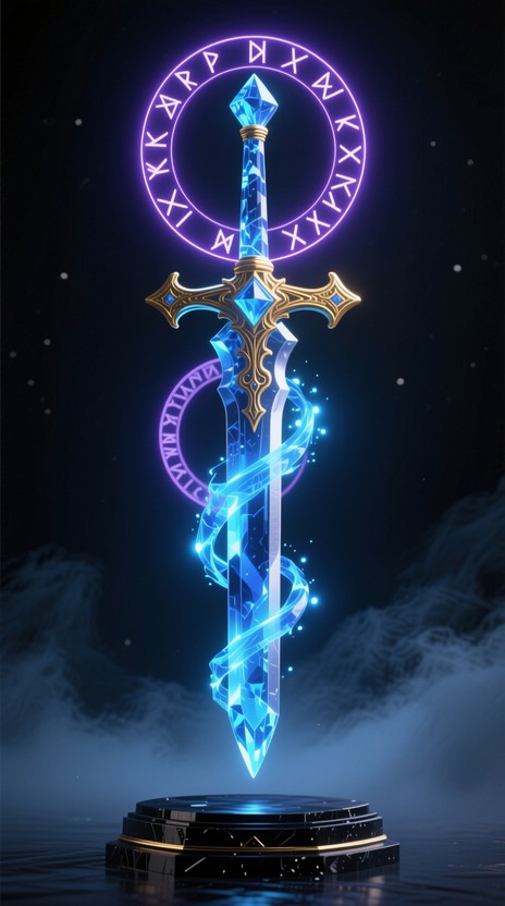 Free Legendary Glowing Sword Image - Sword, Blade, Weapon | Download at ...