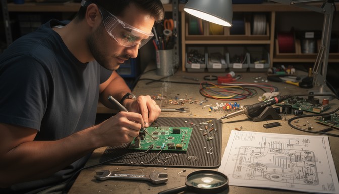 Free Electronics Workshop Tinkering Image - Electronics, Workshop ...
