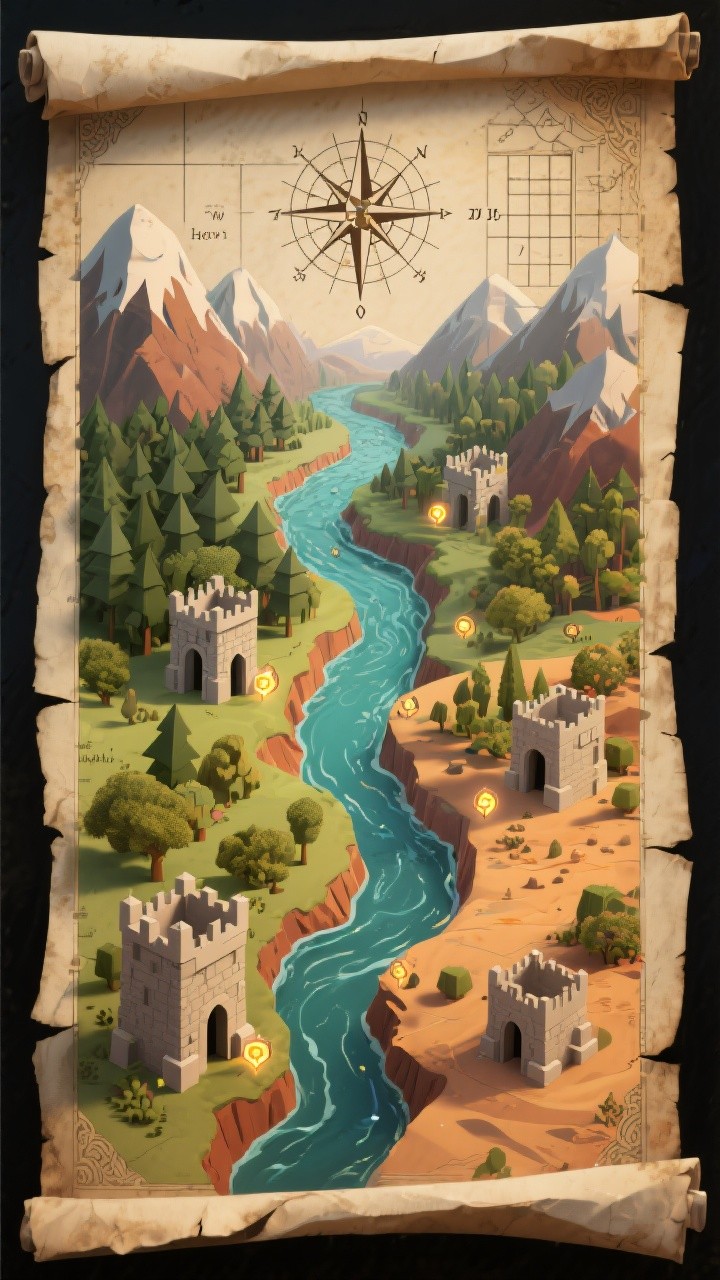 Free Ancient Fantasy Map Image - Fantasy, Map, Parchment | Download at ...