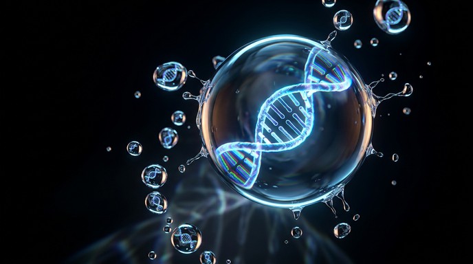 Free DNA Water Droplets Image - Dna, Droplet, Water | Download at StockCake