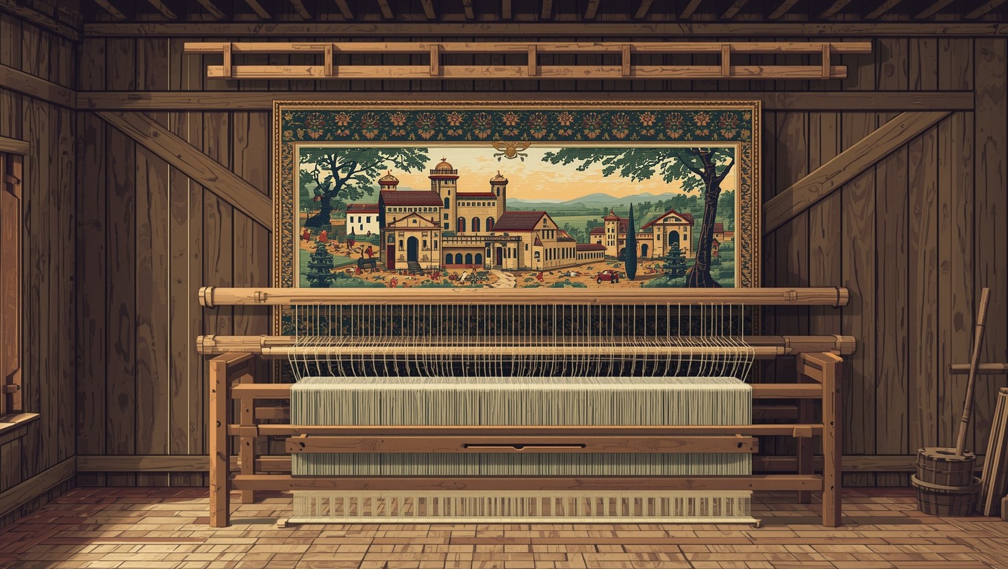 Threads Weaving A Map Free Threads Weaving History Image - Loom, Tapestry, Weaving | Download ...