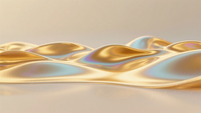 Free Flowing Golden Waves Image | Download at StockCake