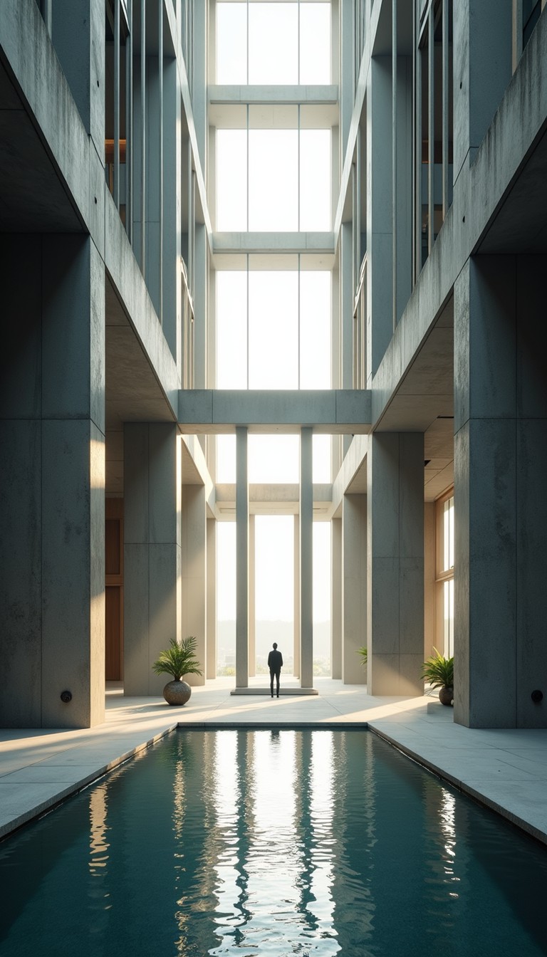 Free Tranquil architectural oasis Image - Architecture, Atrium ...