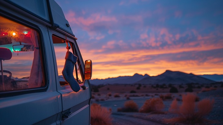 Free Sunset Road Trip Image - Sunset, Roadtrip, Van | Download at StockCake