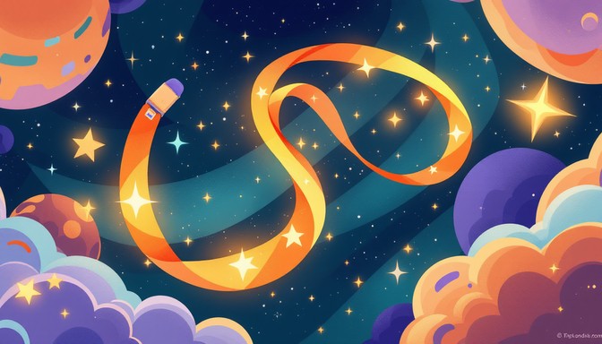 Free Dancing Space Ribbon Image - Ribbon, Space, Stars | Download at ...