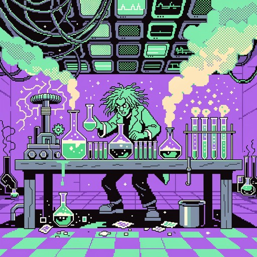 Free Mad Scientist Laboratory Image - Pixel, Retro, Scientist ...