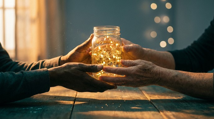 Free Hands Holding Hope Image - Hands, Light, Glow | Download at StockCake