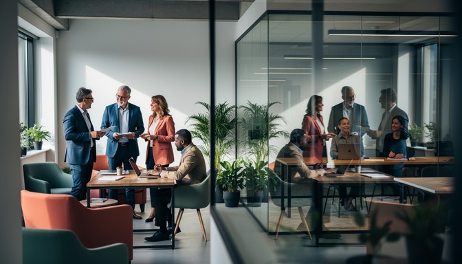 Free Collaborative Workplace Innovation Image - Teamwork, Collaboration ...