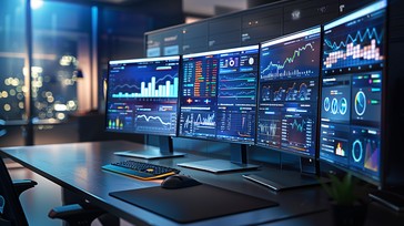 Free Advanced Monitoring Setup Image - Technology, Monitors, Analytics ...