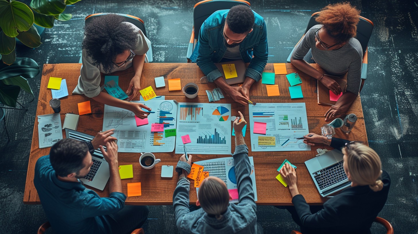 Free Teamwork in Action Image - Teamwork, Collaboration, Brainstorming ...