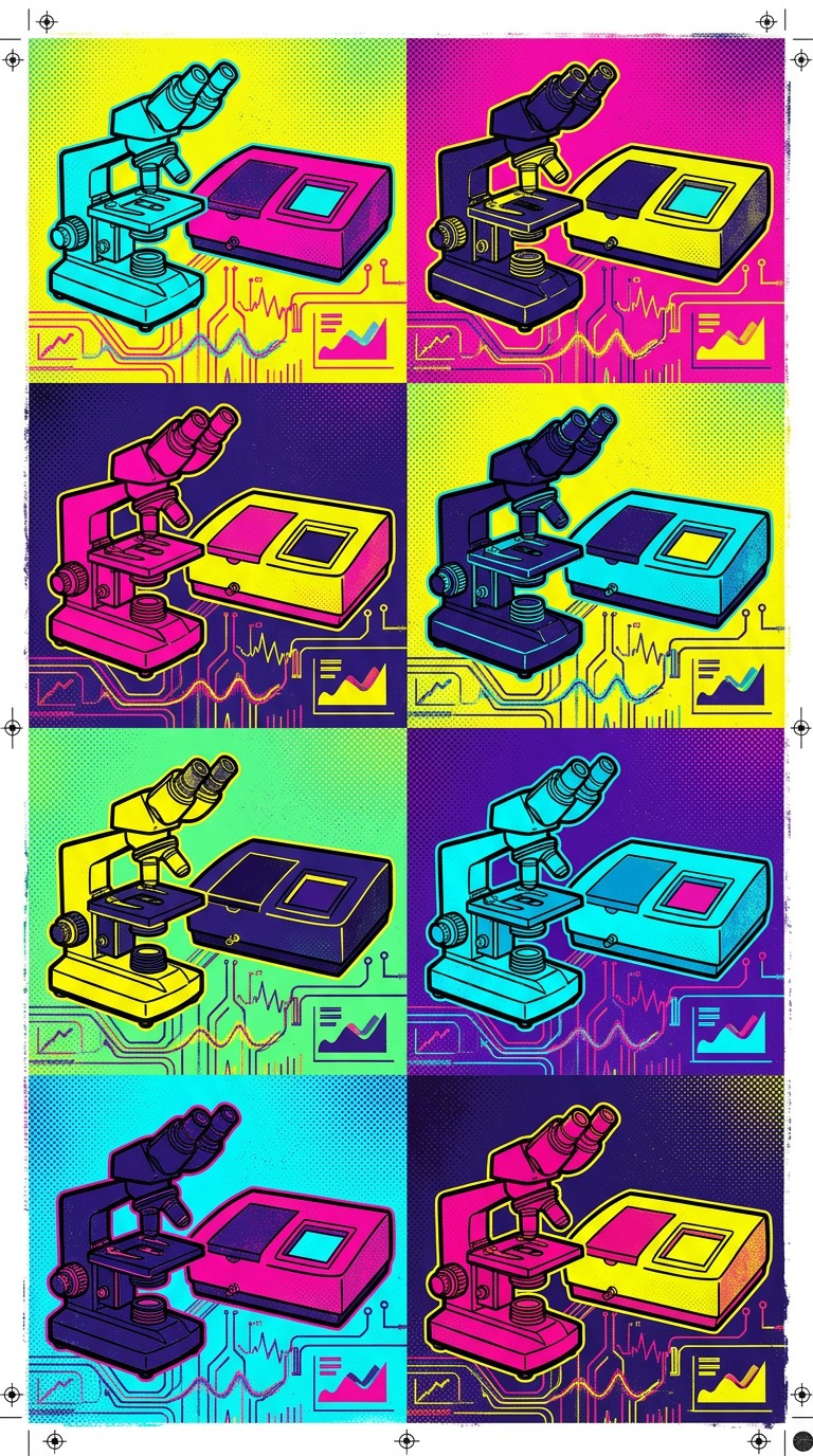 Free Laboratory Pop Art Image - Popart, Microscope, Laboratory ...