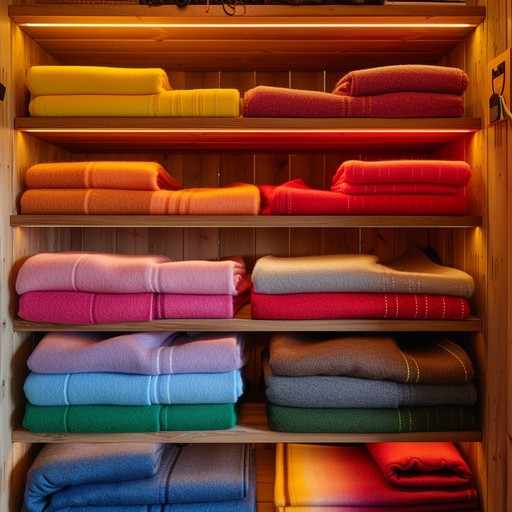 Free Colorful Towel Storage Image | Download at StockCake