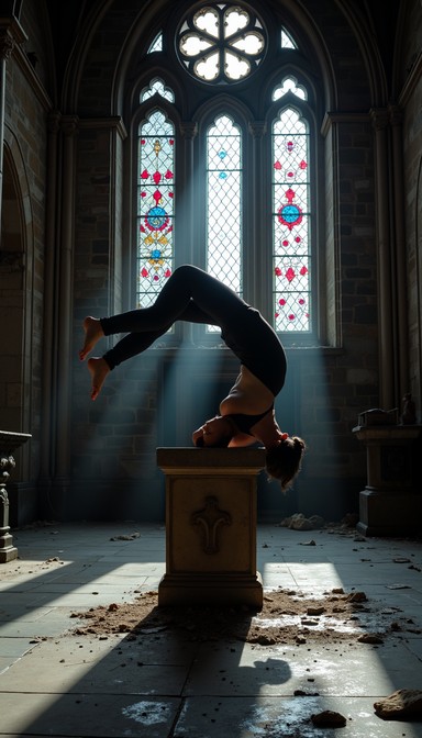 Free Sacred Yoga Backbend Image - Yoga, Cathedral, Gothic | Download at ...