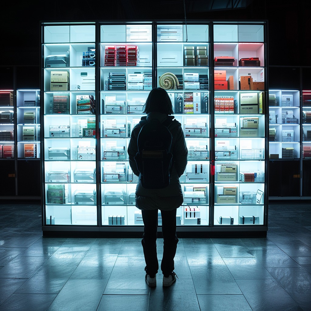 Free Nighttime Vending Adventure Image - Night, Vending, Machine ...
