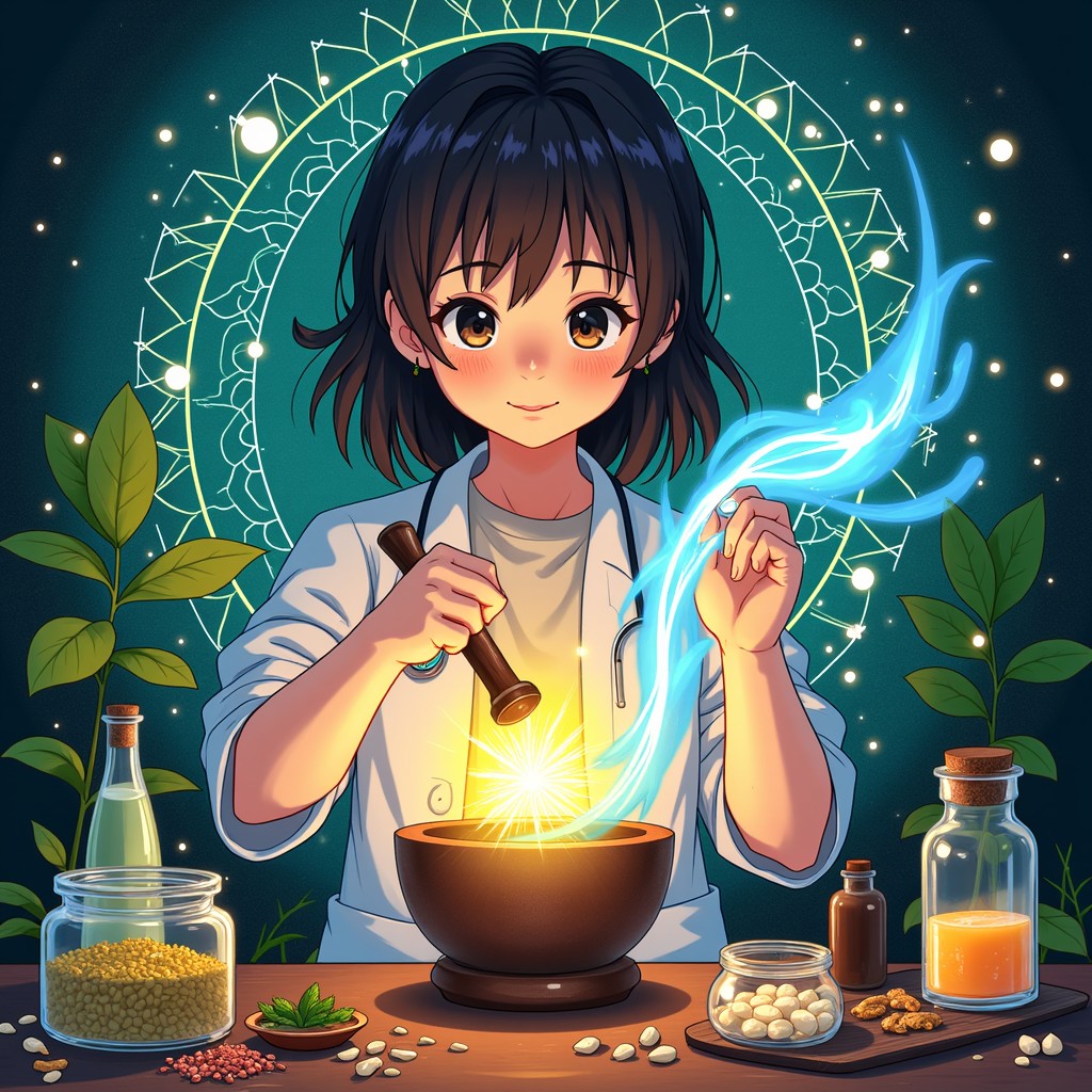 Free Magical Potion Brewing Image - Anime, Magic, Potion | Download at ...