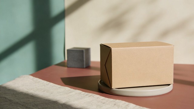 Free Minimalist Box Design Image - Minimalist, Beige, Packaging ...