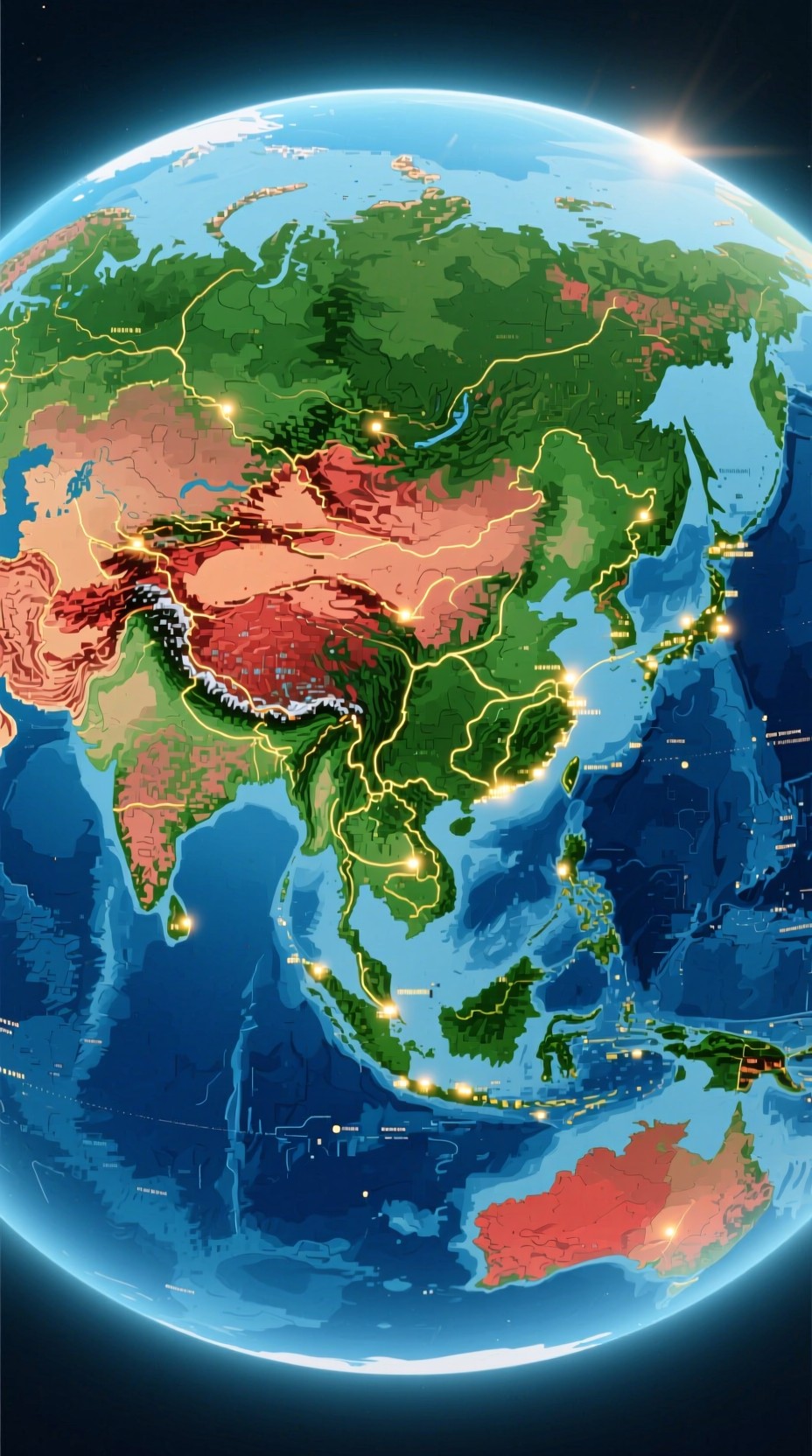 Free Asia's Ancient Pathways Image - Globe, Asia, Earth | Download at ...