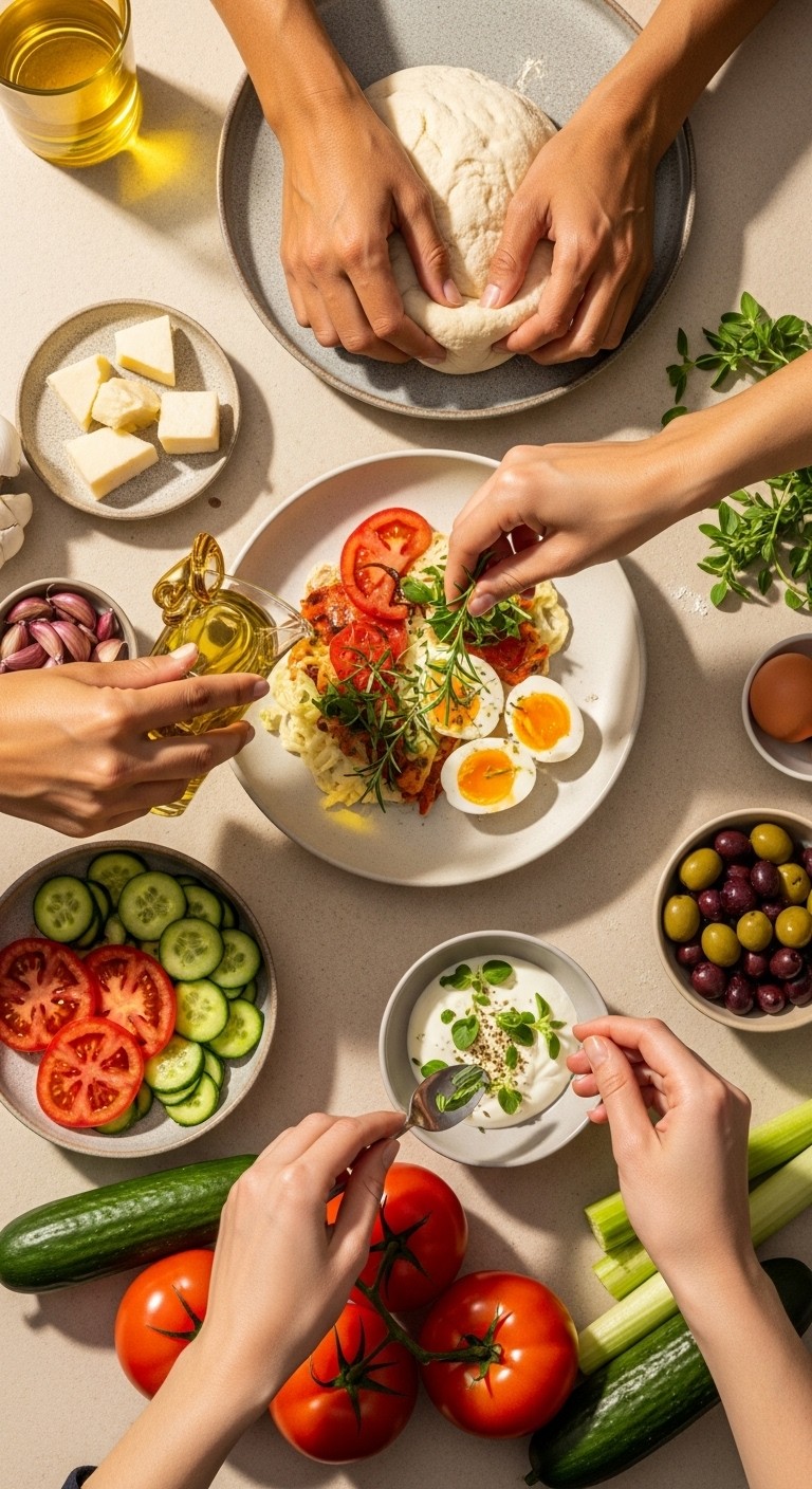 Hand Make Food Free Hands Creating Meal Image - Cooking, Hands, Ingredients | Download ...