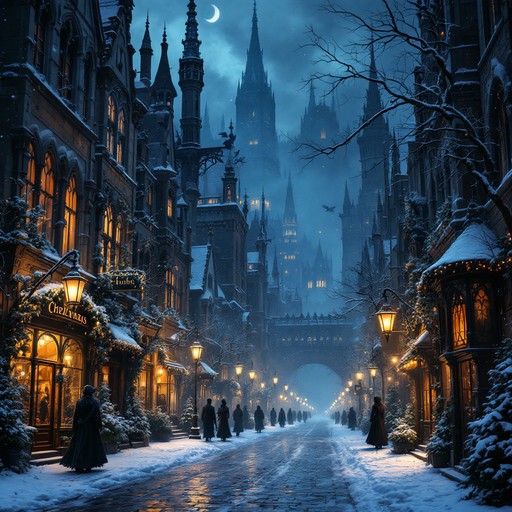 Free Gothic Winter Night Image - Gothic, Winter, Snow | Download at ...