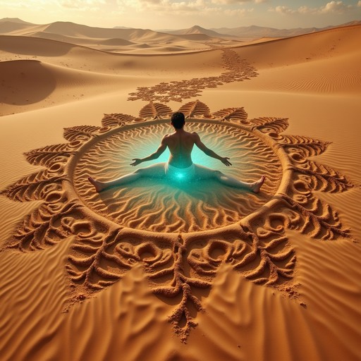 Free Desert Meditation Mandala Image - Desert, Meditation, Mandala ...