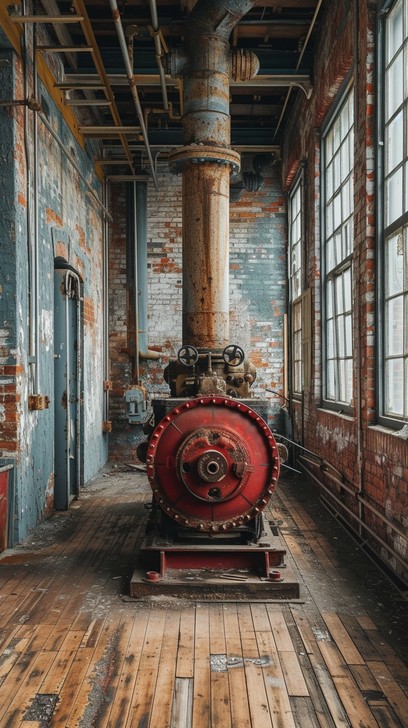 Vintage Old Industrial Floors The Vintage Loft Collection: Industrial