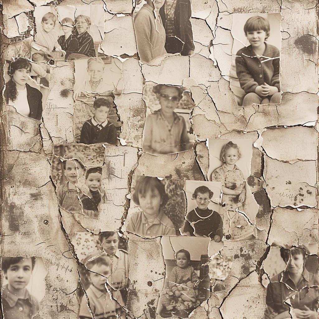 Random Collage For Memory Free Faded Memory Collage Image - Collage, Sepia, Photographs ...