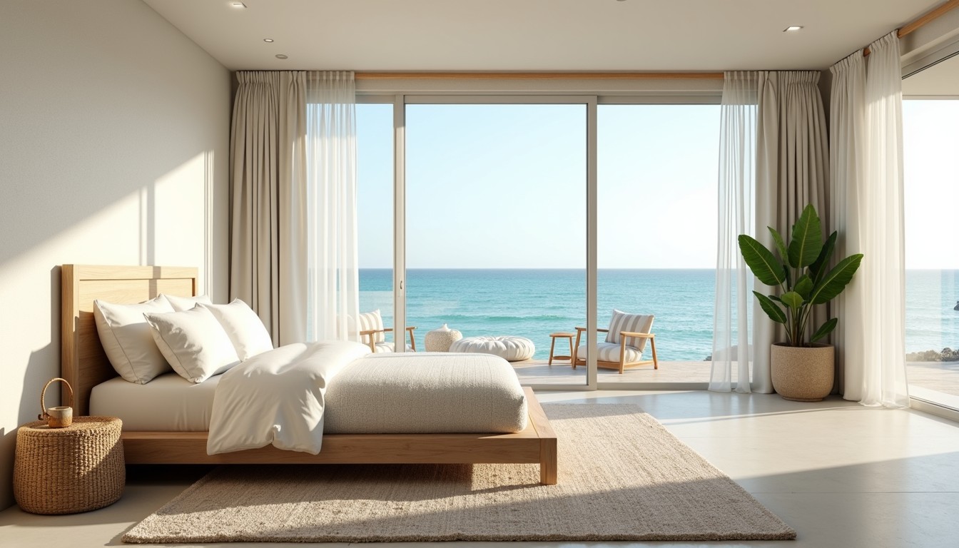 Free Serene Coastal Bedroom Image - Coastal, Minimalist, Bedroom ...