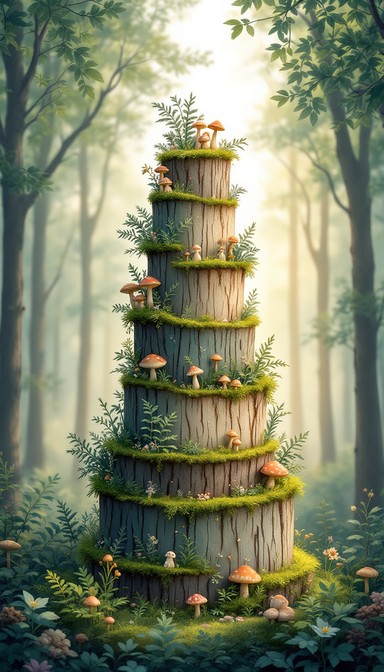 Free Enchanted Forest Cake Image | Download at StockCake
