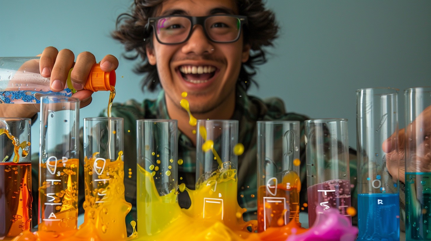 Science Experiments Picure Free Colorful Science Experiment Image - Science, Experiment, Colorful ...
