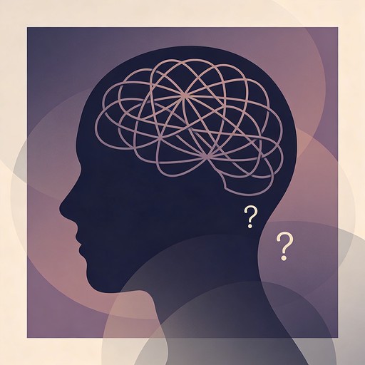 Free Tangled Thoughts Illustrated Image - Anxiety, Overthinking ...