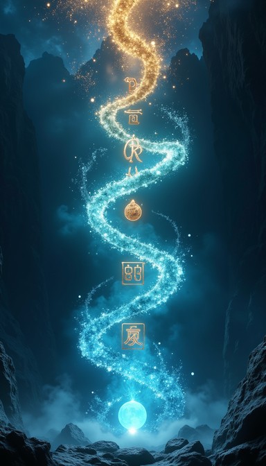 Free Mystic Crystal Path Image - Mystical, Crystals, Cyan | Download at ...