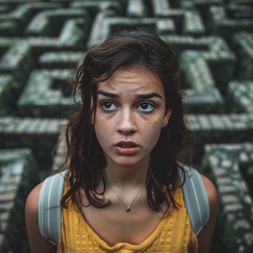 Free Maze of intrigue Image - Woman, Maze, Hedges | Download at StockCake