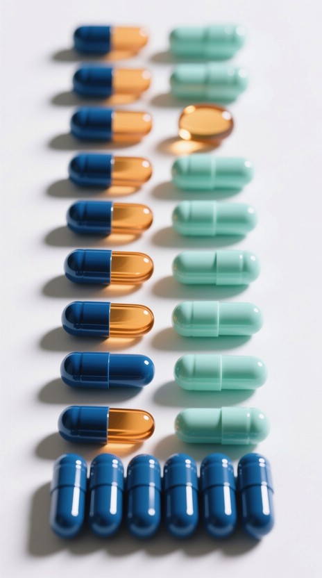 Free Patterned capsule collection Image - Capsules, Pattern, Minimalism ...