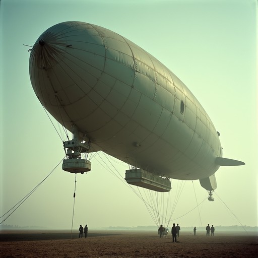 Free Historic Airship Tethered Image - Airship, Zeppelin, Dirigible ...