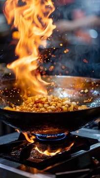 Free Fiery Cooking Action Image - Fire, Cooking, Flame | Download at ...