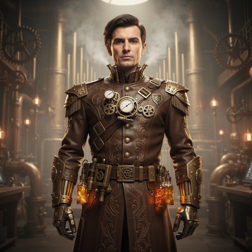 Steampunk Commando Free Steampunk Military Commander Image - Steampunk, Military, Officer ...
