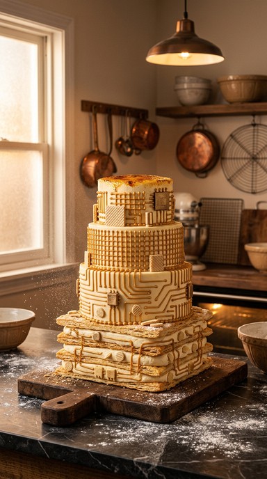 Free Circuit Board Cake Image - Cake, Baking, Dessert | Download at ...