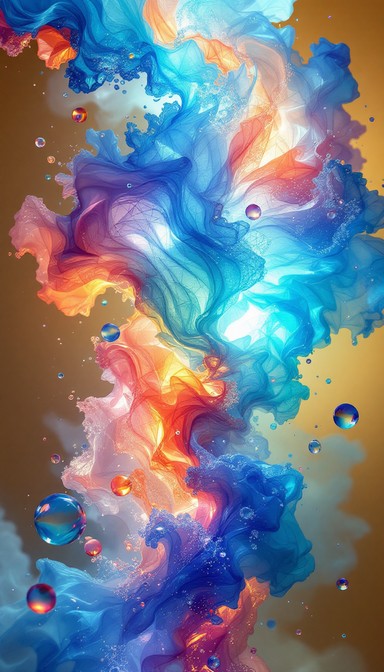 Free Cosmic Color Symphony Image - Abstract, Fluid, Cosmic | Download ...