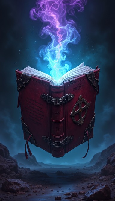 Free Mystical Floating Grimoire Image - Grimoire, Magical, Floating ...