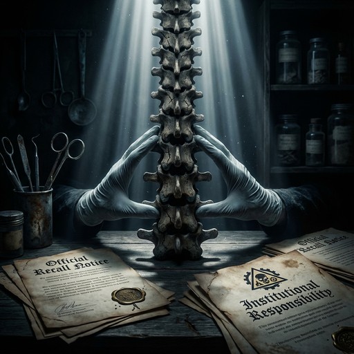 Gothic Injuries Free Spine Recall Warning Image - Spine, Gothic, Medical | Download at ...