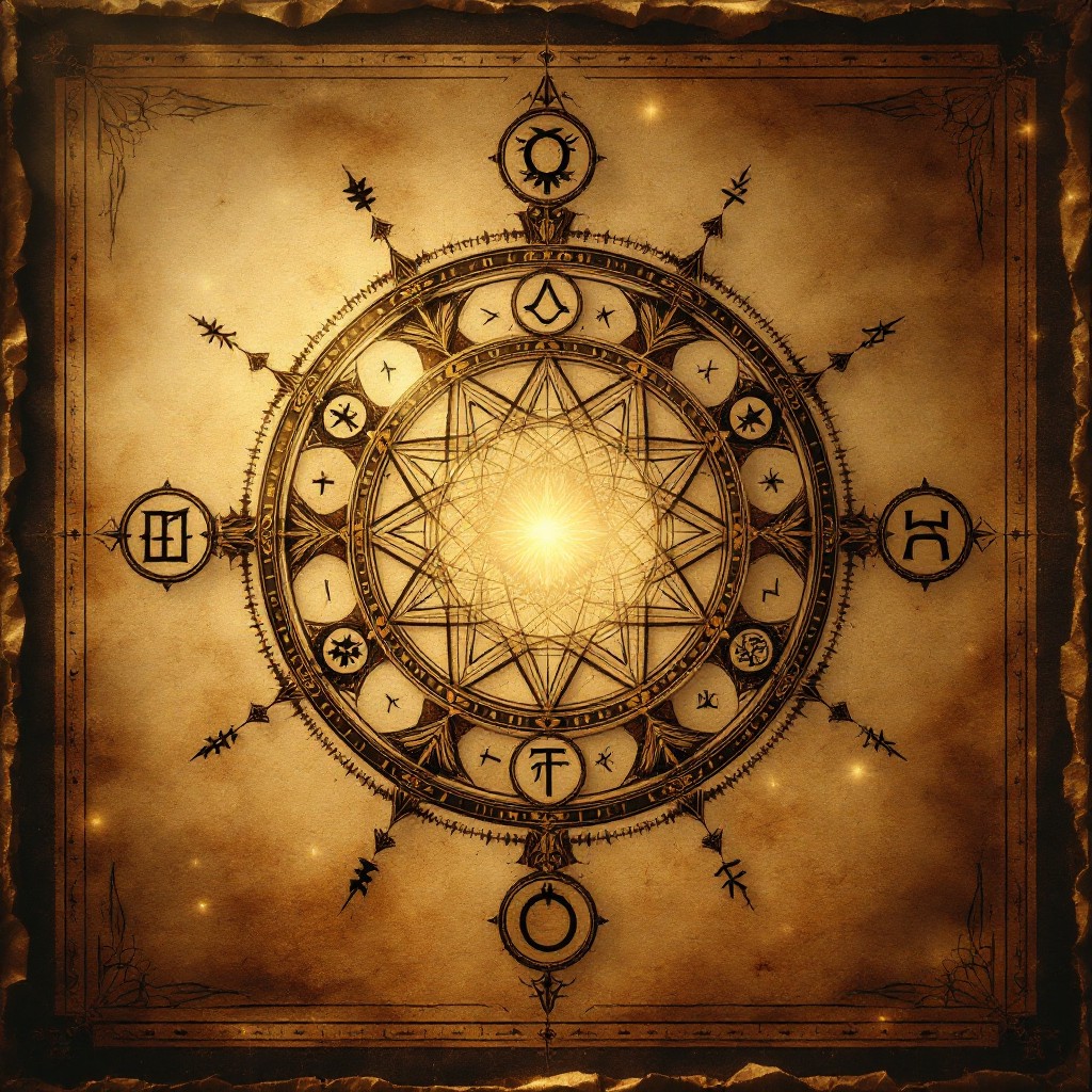 Free Mystical Runic Compass Image - Mystical, Ancient, Runes | Download ...